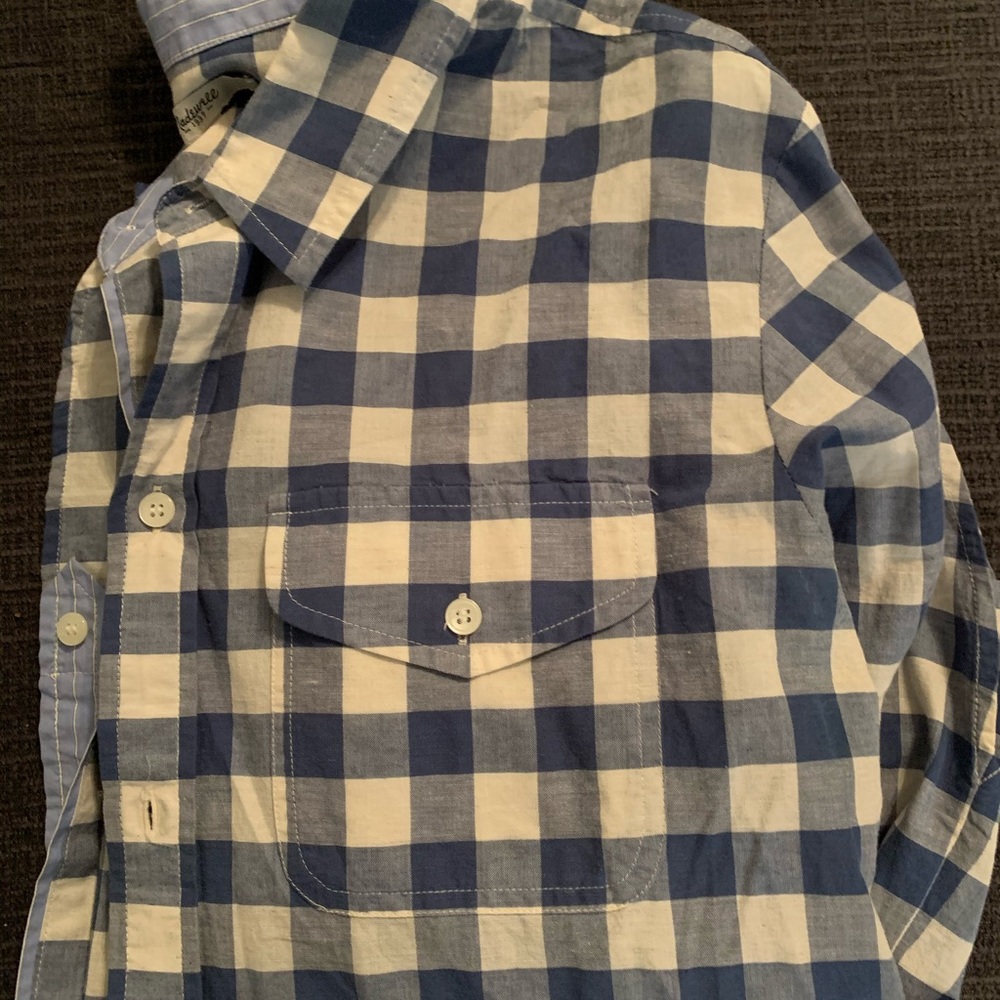 Madewell Plaid Button Down SZ M